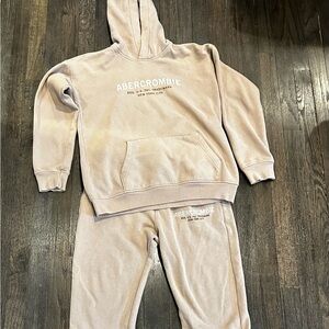Abercrombie Kids Tan Matching Set